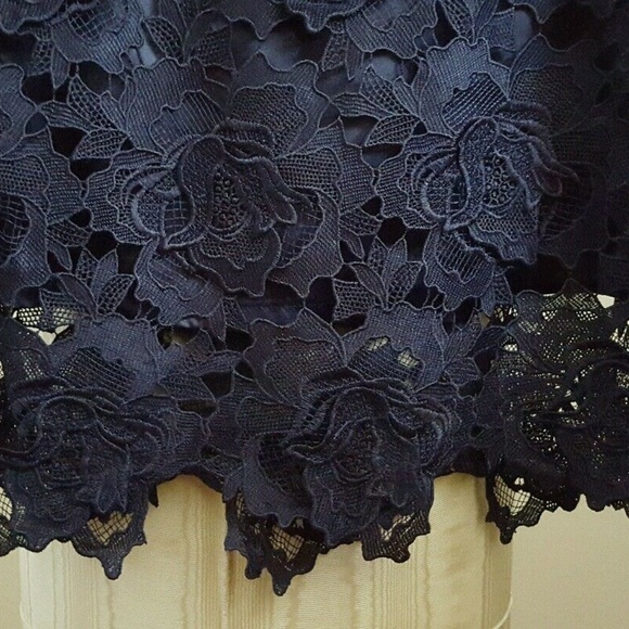 NWT Adrianna Papell 3/4 Sleeve Floral Lace dress 2 - Picture 6 of 6